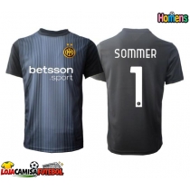 Camisa de Futebol Inter Milan Yann Sommer #1 Goleiro Equipamento Principal 2025-26 Manga Curta